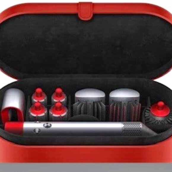 Dyson Hair Tool Set - Red and Silver